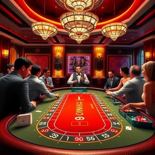 gk8 slot live roulette table with dealer and betting interface on mobile